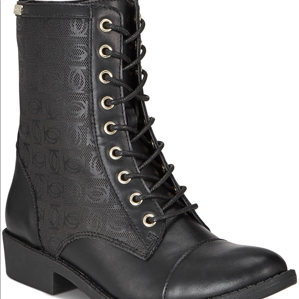 Bebe lace up boots
